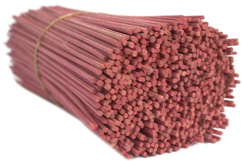 Pink Reed Diffuser Sticks -25cm x 3mm - 500 pcs