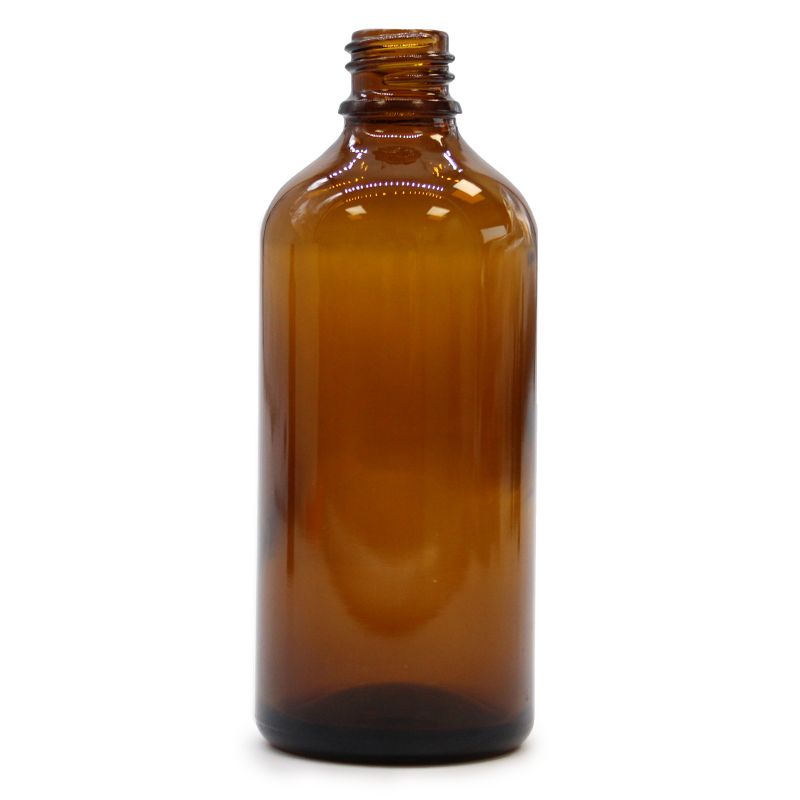 100ml Amber Glass Dropper Bottle - No Cap