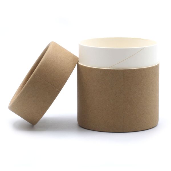 Brown Kraft Cardboard Tube H:8.5cmx D:7.5cm
