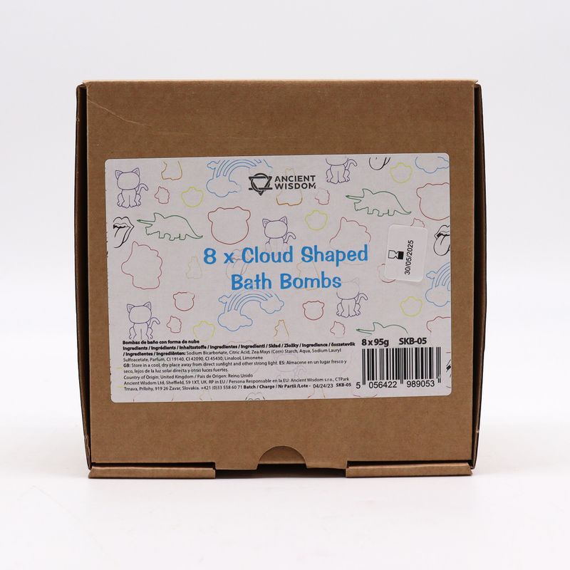 White Label Cloud Bathbomb 95g - Mango