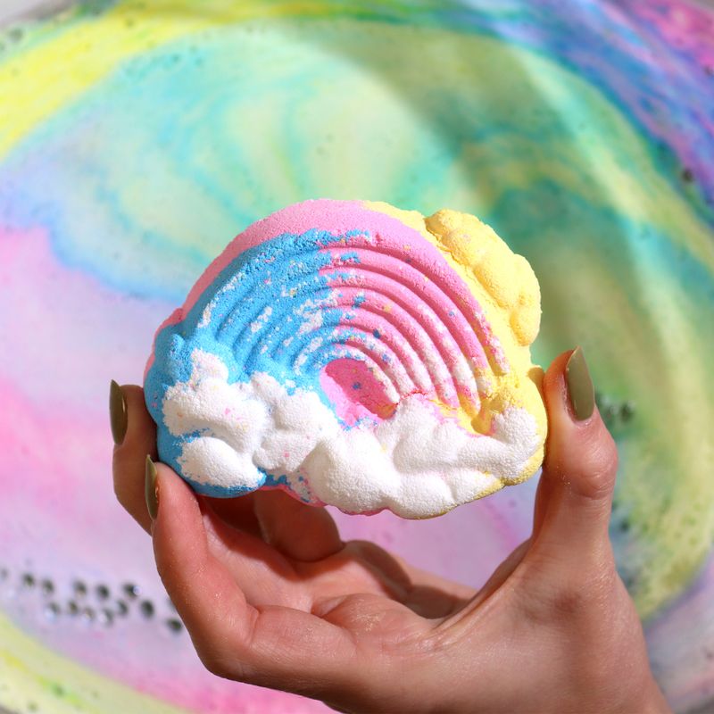 White Label Cloud Bathbomb 95g - Mango