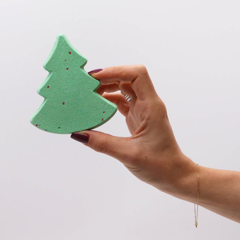 Gingerbread Town Christmas Bath Bomb Gift Pack - White Label