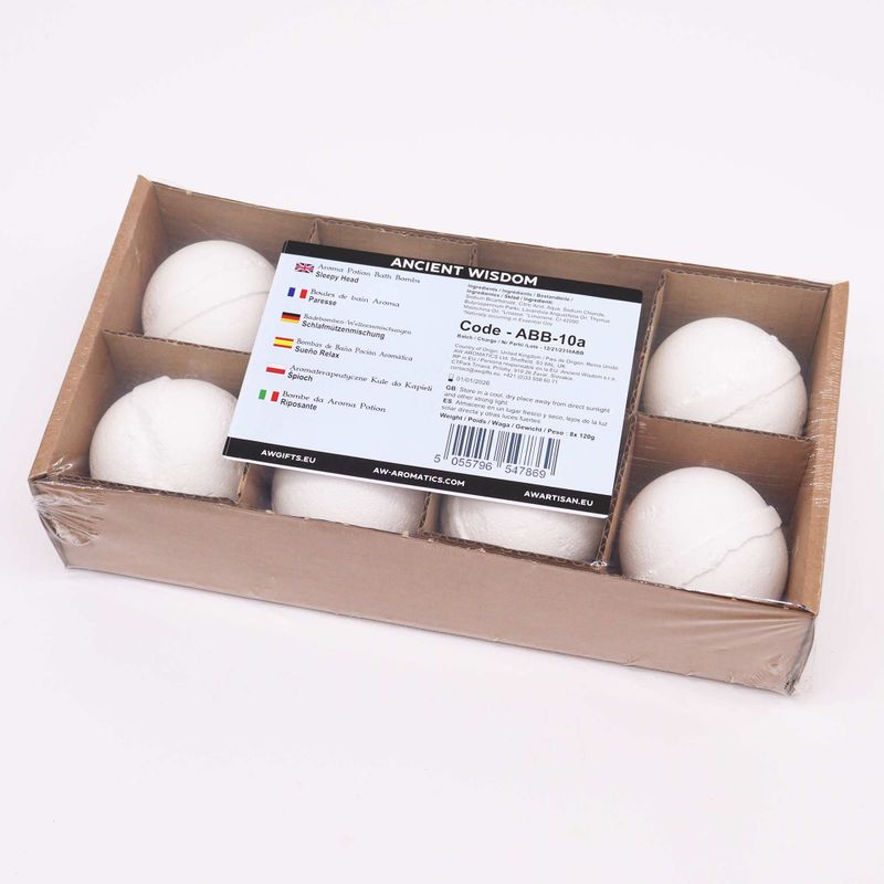 Sleepy Head Potion Bath Bomb - White Label