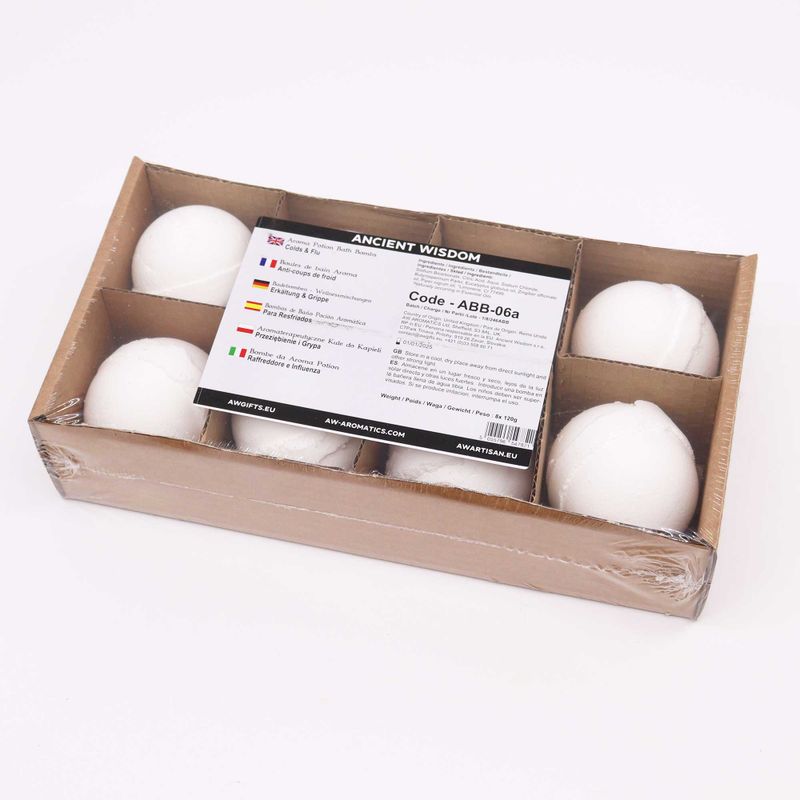 Cold & Flu Potion Bath Bomb - White Label