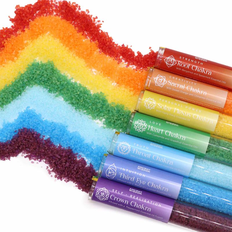 Bath Salts in Vials - Gift Pack of 7