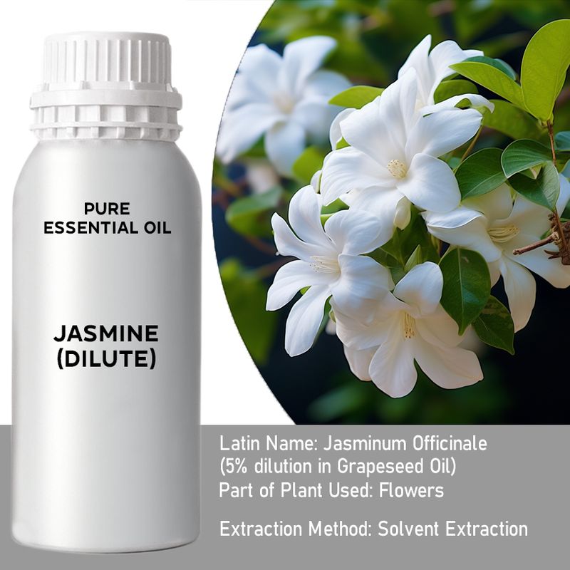 Jasmine (Dilute) Bulk Essential Oil - 1Kg