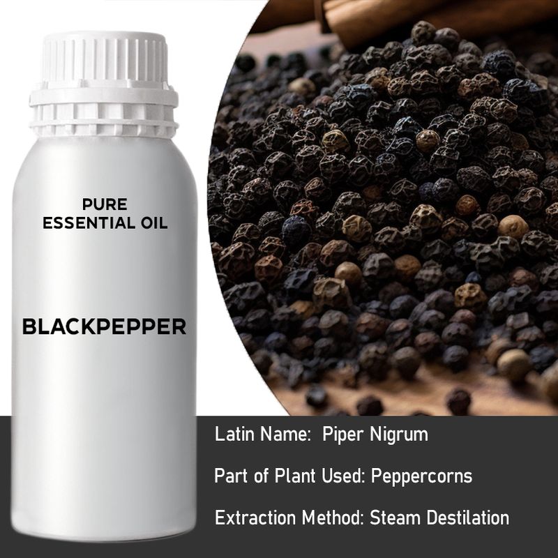 Black Pepper Bulk Essential Oil - 1Kg