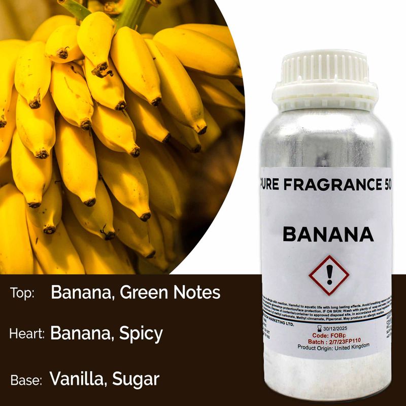 Banana Fragrance Oil - 1 Litre