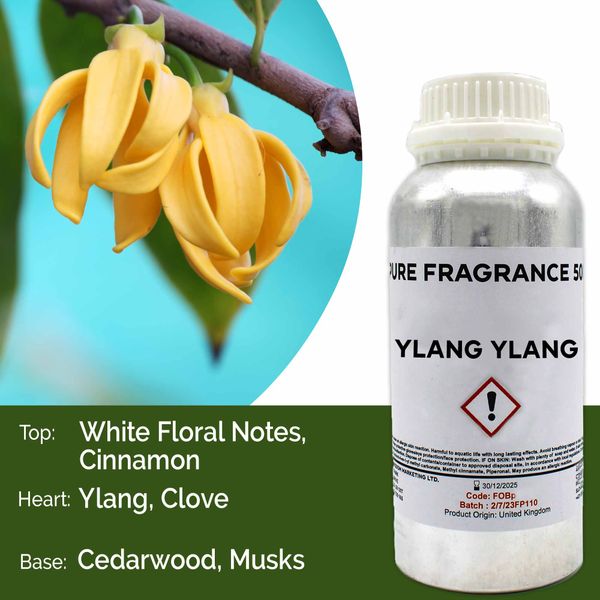 Ylang Ylang Fragrance Oil - 1 Litre