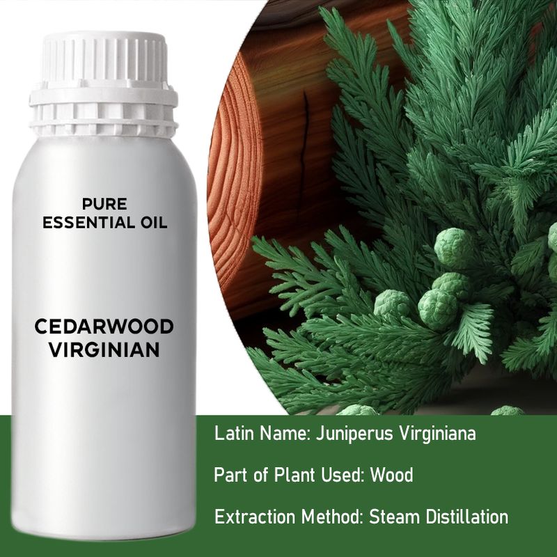 Cedarwood Virginian Bulk Essential Oil - 1Kg