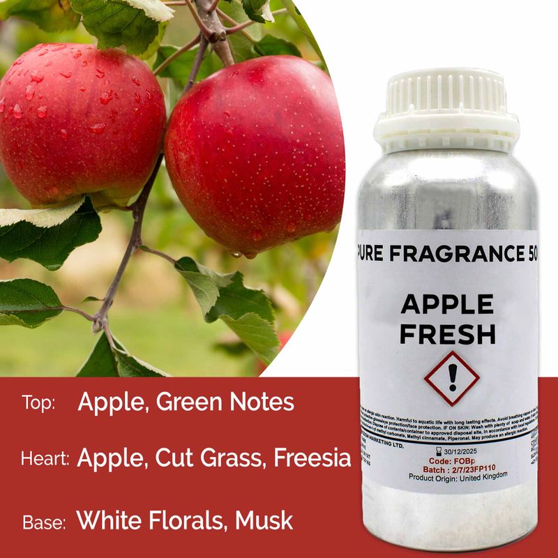 Apple Fresh Fragrance Oil - 1 Litre