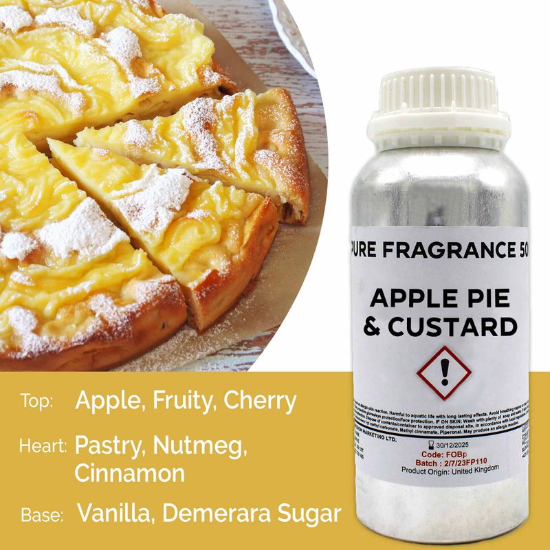Apple Pie & Custard Fragrance Oil - 1 Litre