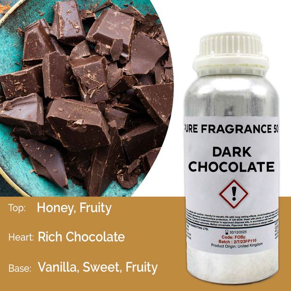 Dark Chocolate Fragrance Oil - 1 Litre