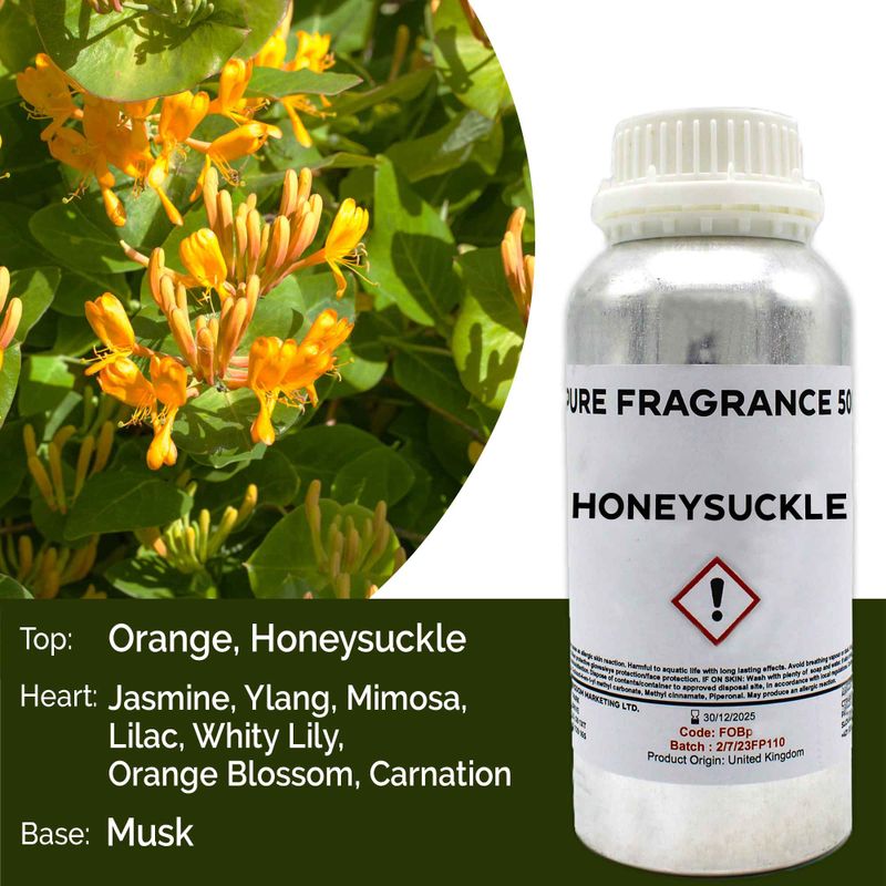 Honeysuckle Fragrance Oil - 1 Litre