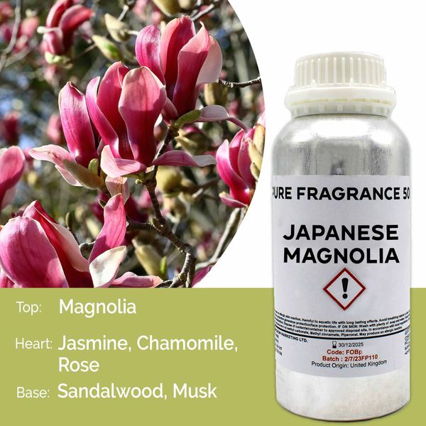 Japanese Magnolia Fragrance Oil - 1 Litre
