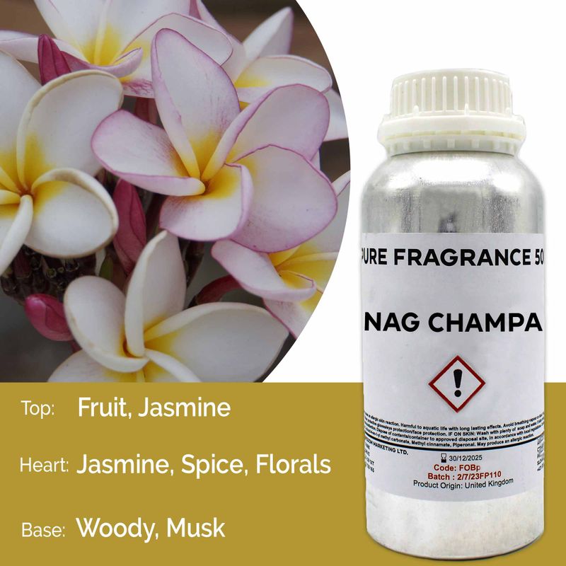Nag Champa Fragrance Oil - 1 Litre