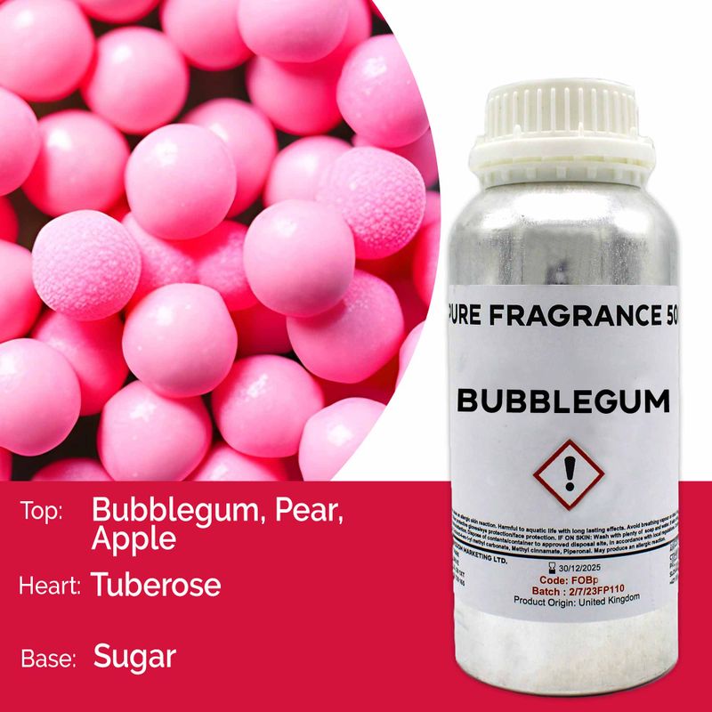 Bubblegum Fragrance Oil - 1 Litre