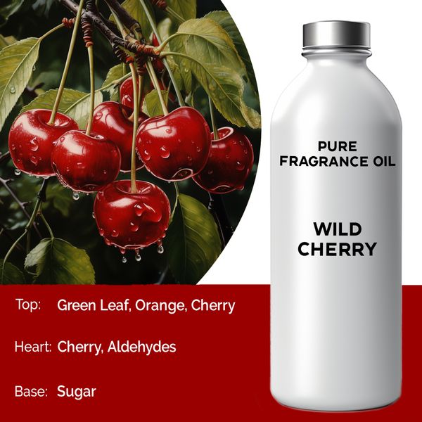 Wild Cherry Fragrance Oil - 1 Litre