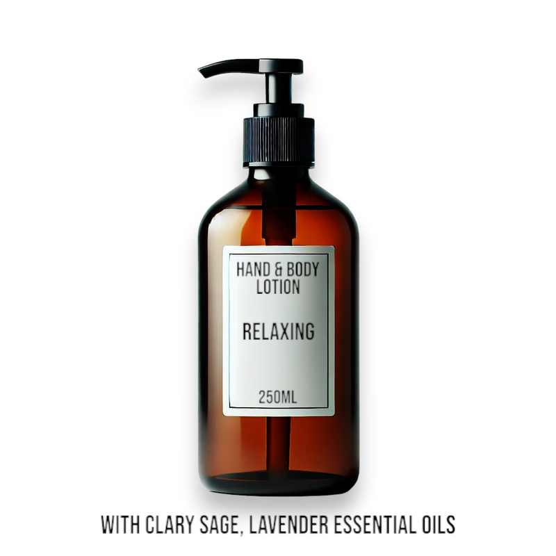 Clary Sage, Lavender Hand & Body Lotion 250ml - White Label