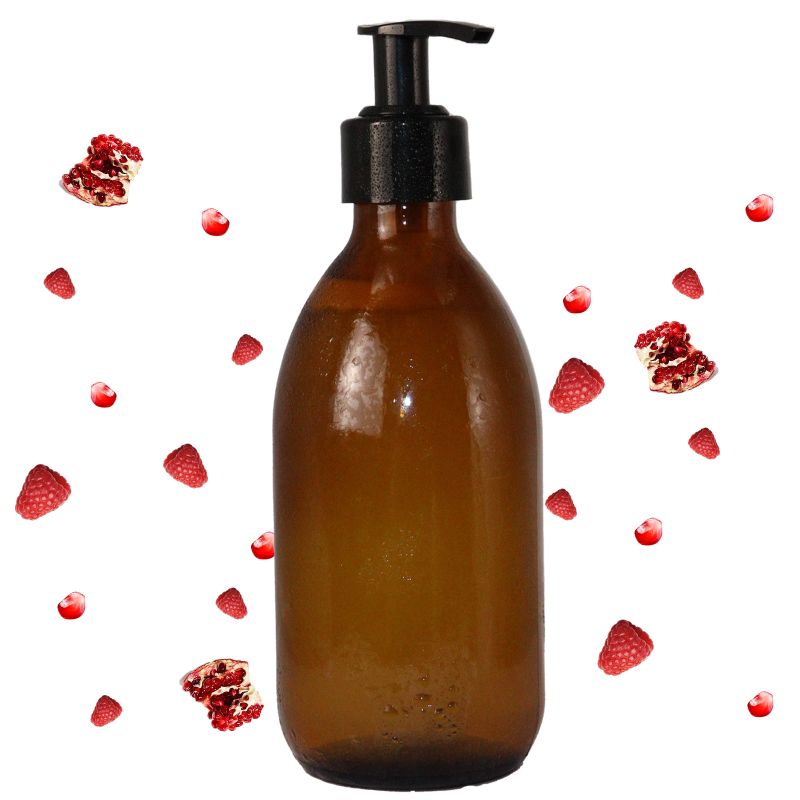 Raspberry, Pomegranate Hand & Body Wash 300ml - White Label