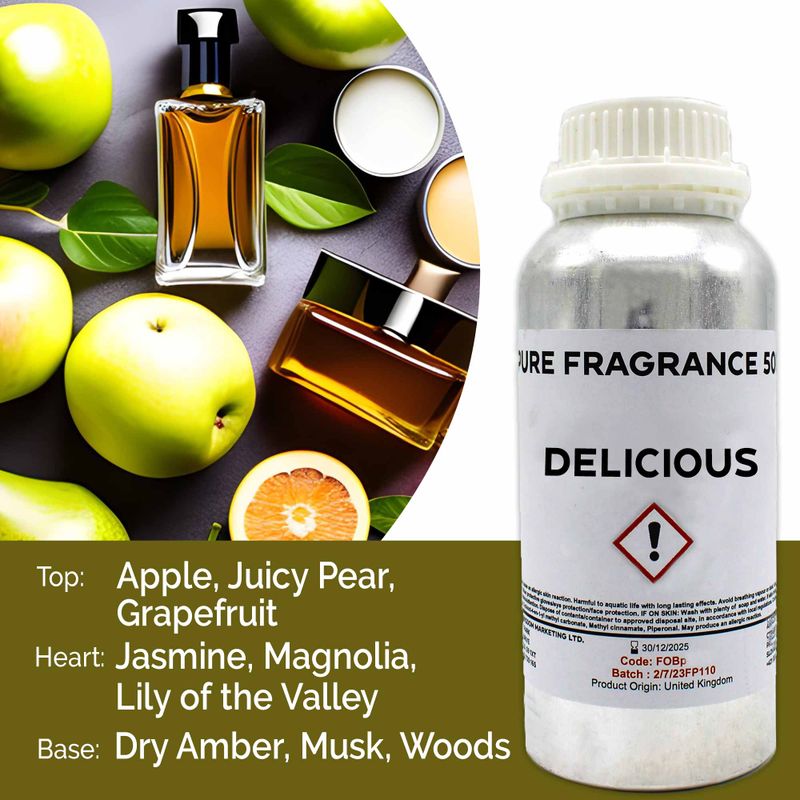 Delicious Fragrance Oil - 1 Litre