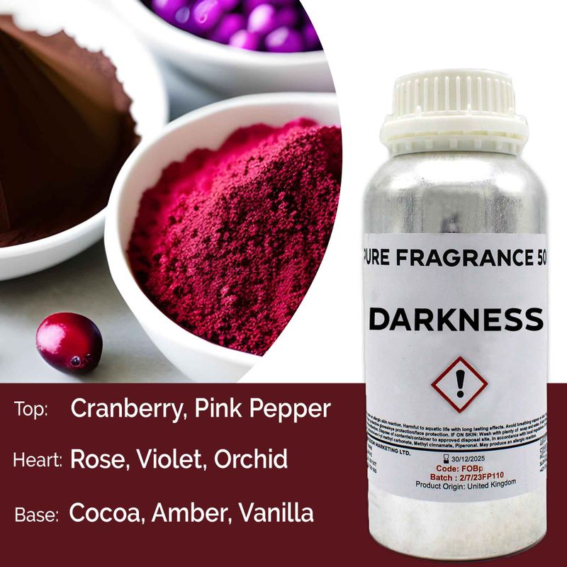 Darkness Fragrance Oil - 1 Litre