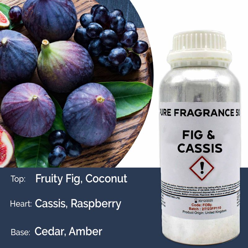 Fig & Casis Fragrance Oil - 1 Litre
