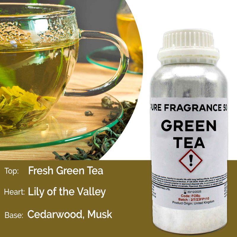 Green Tea Fragrance Oil - 1 Litre