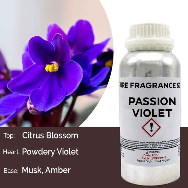 Passion Violet Fragrance Oil - 1 Litre
