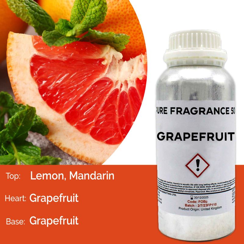 Grapefruit Fragrance Oil - 1 Litre