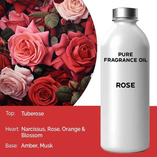 Rose Fragrance Oil - 1 Litre