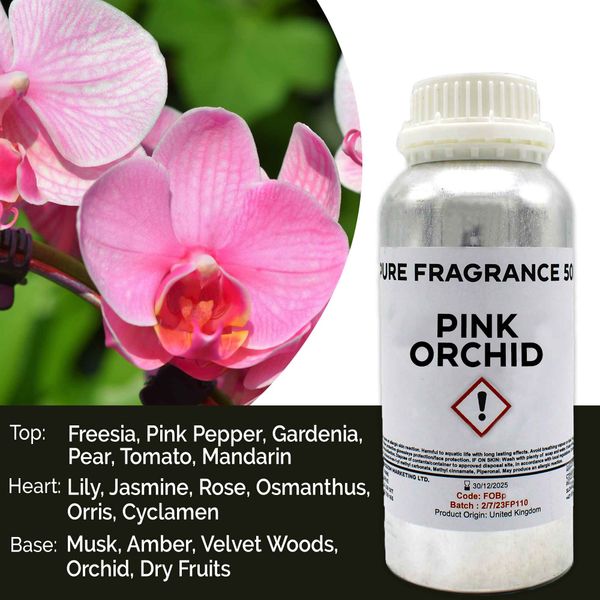 Pink Orchid Fragrance Oil - 1 Litre