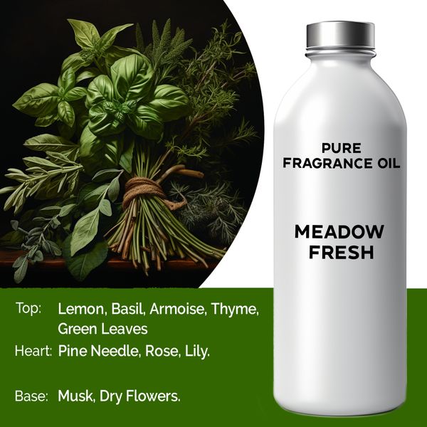 Meadow Fresh Fragrance Oil - 1 Litre