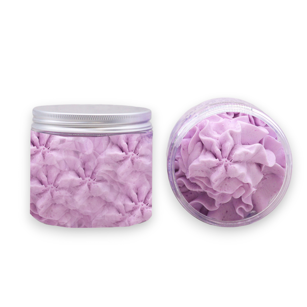 Parma Violet Whipped  Soap 120g - White Label
