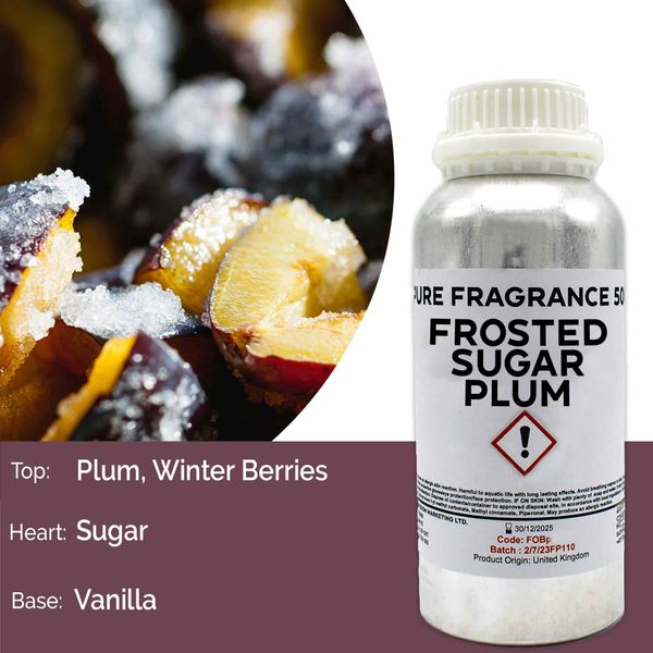 Frosted Sugar plum Fragrance Oil - 1 Litre