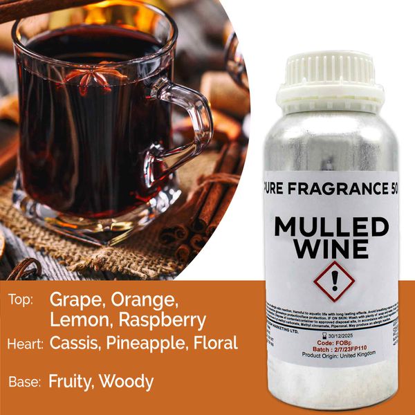 Mulled Wine Fragrance Oil - 1 Litre