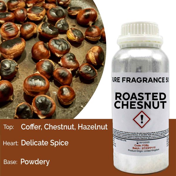 Roasted Chestnut Fragrance Oil - 1 Litre