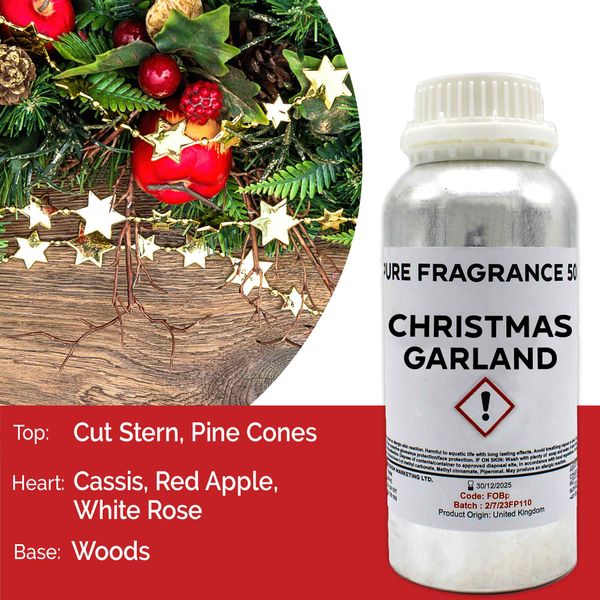 Christmas Garland Fragrance Oil - 1 Litre