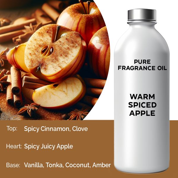Warm Spiced Apple Fragrance Oil - 1 Litre