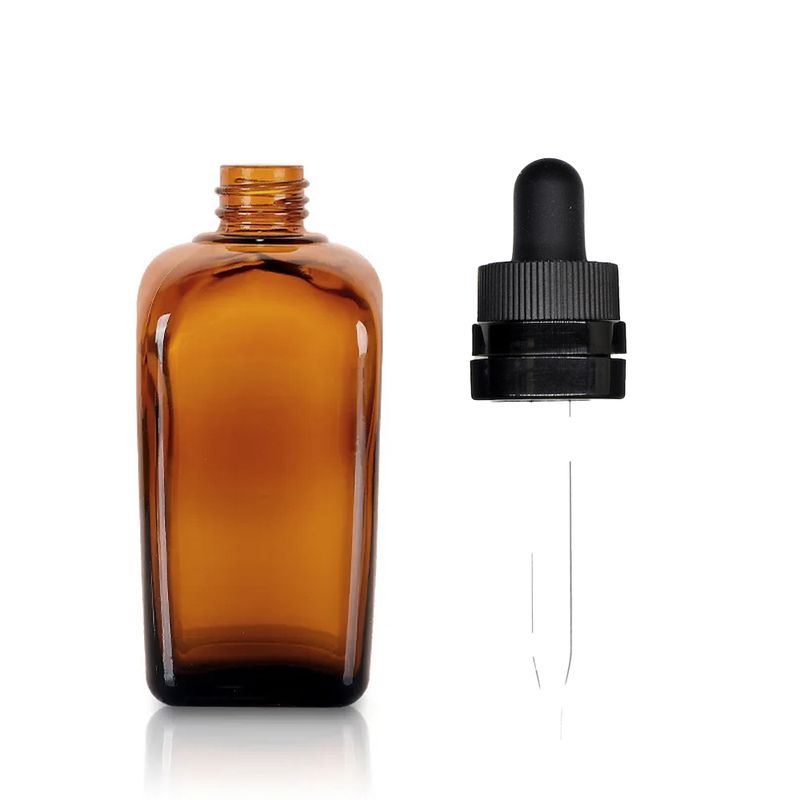 20ml Amber Glass Alchemist Bottle with Pipette