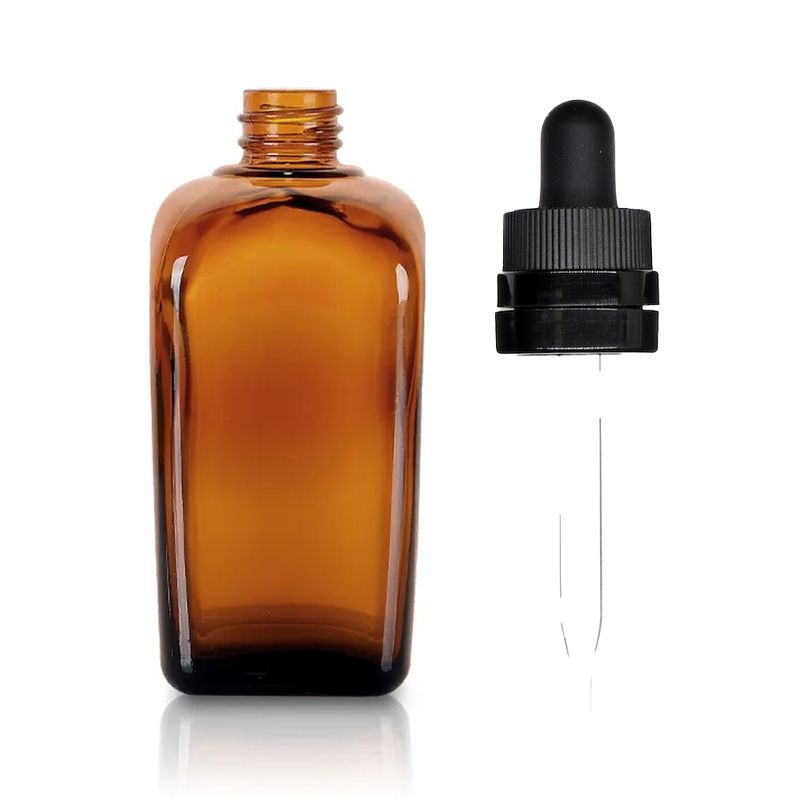 50ml Amber Glass Alchemist Bottle with Pipette