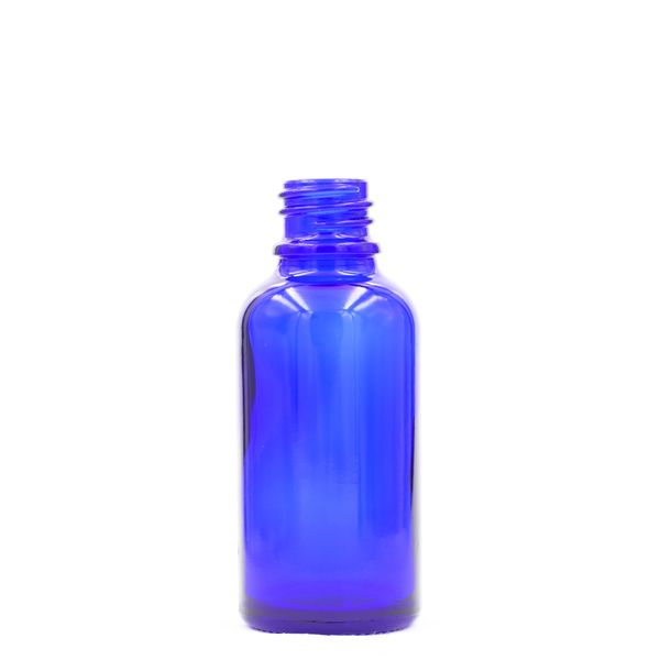 10ml Blue Glass Dropper Bottle  with Child Resistant Dropper Cap