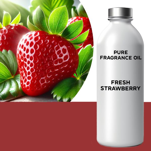 Fresh Strawberry Fragrance Oil - 1 Litre