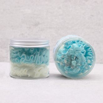 White Christmas Whipped  Soap 120g - White Label