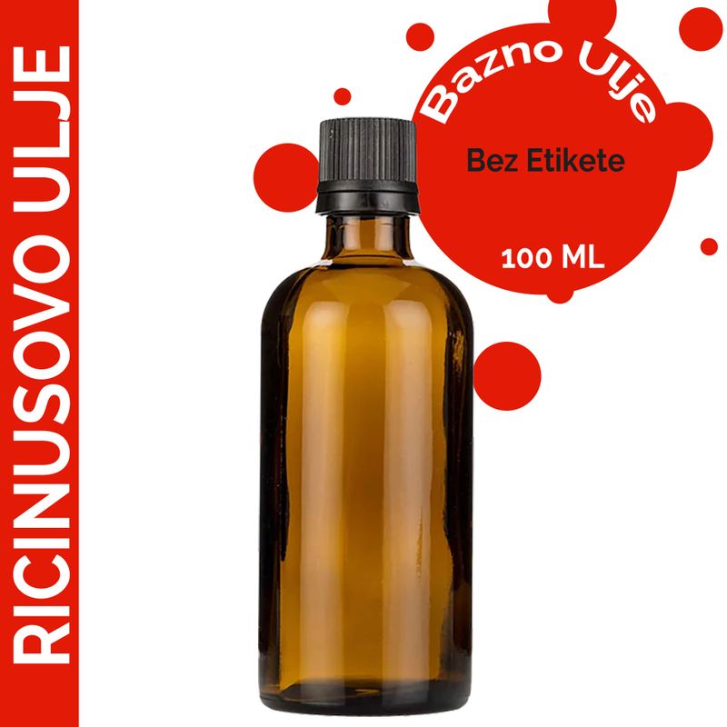 Castor Carrier Oil 100ml - White Label