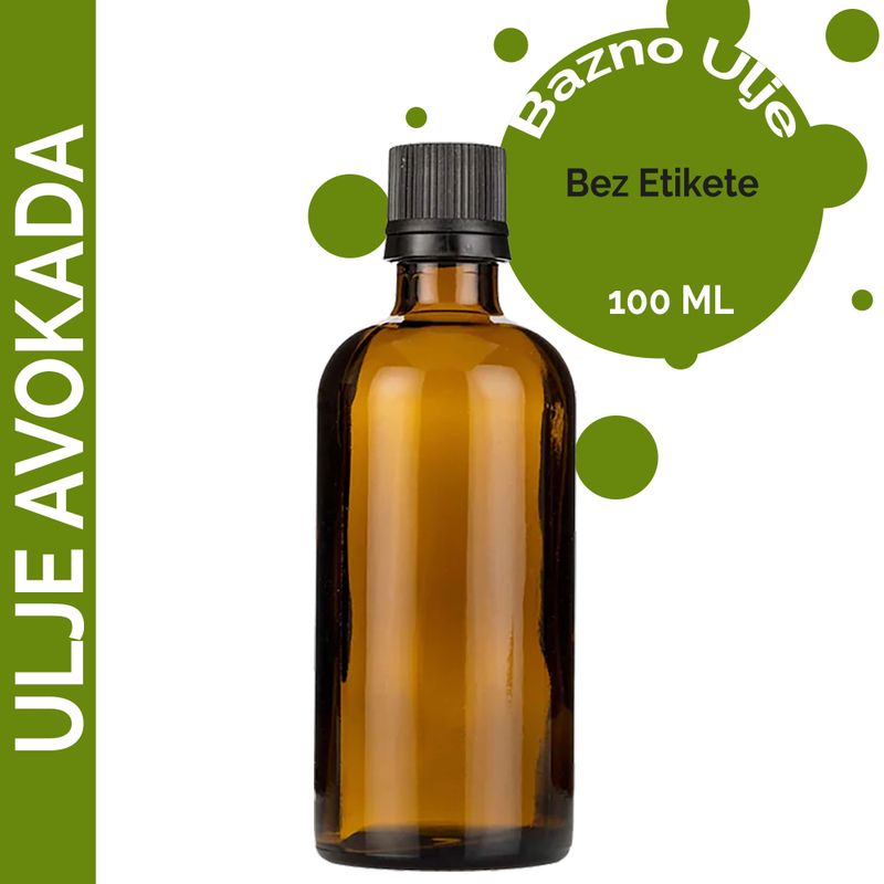 Avocado Carrier Oil 100ml - White Label