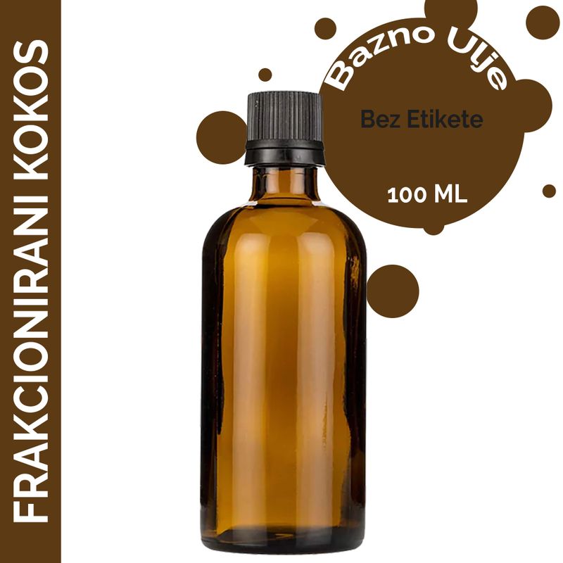 Fractionated Coconut Carrier Oil 100ml - White Label