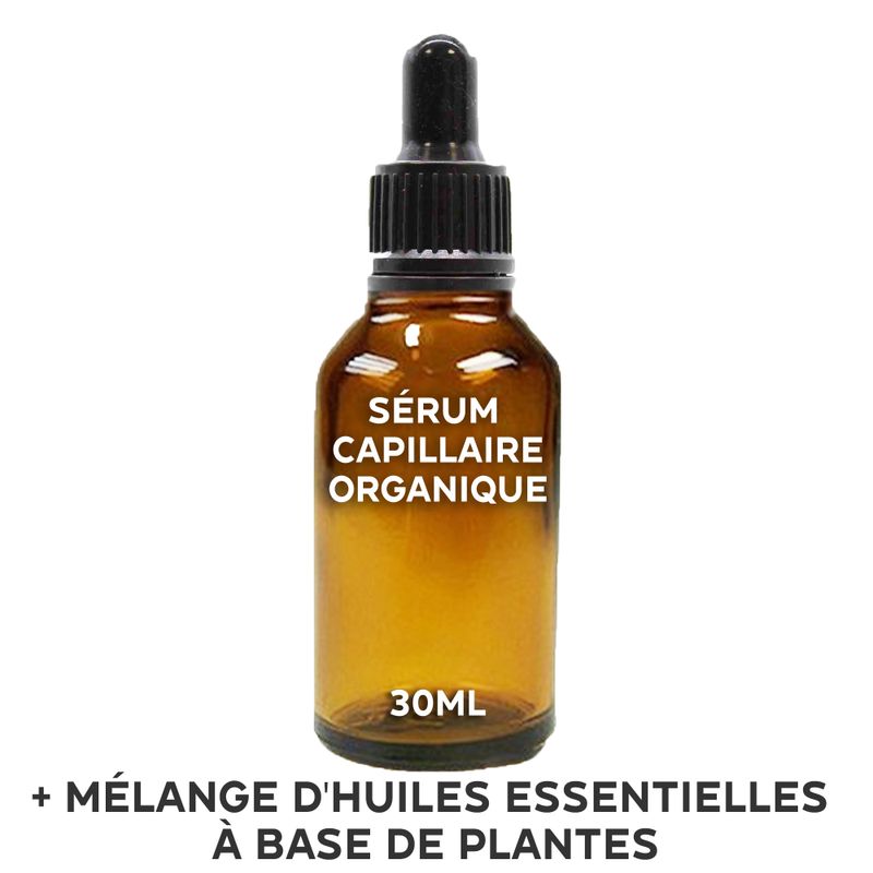 Organic Hair Serum 30ml - Herbal - White Label