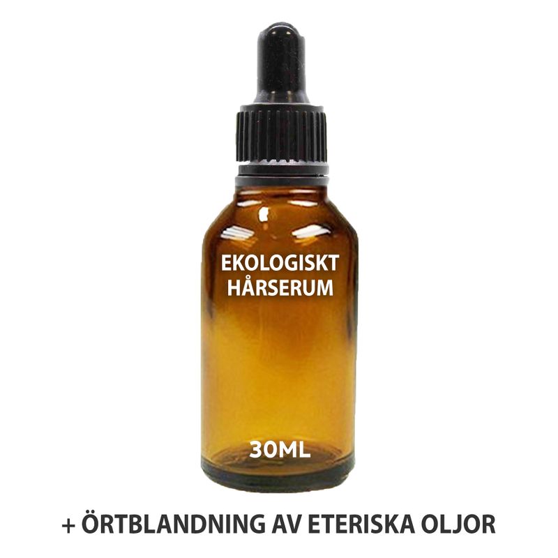 Organic Hair Serum 30ml - Herbal - White Label