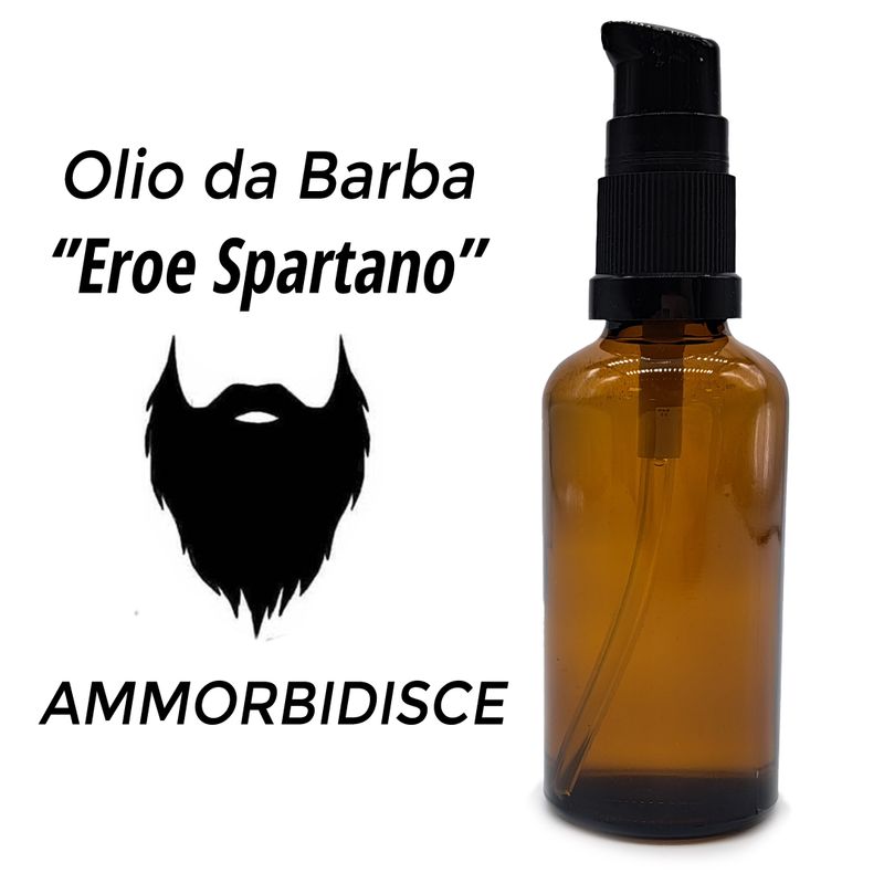 50ml Beard Oil - Spartan Hero - White Label